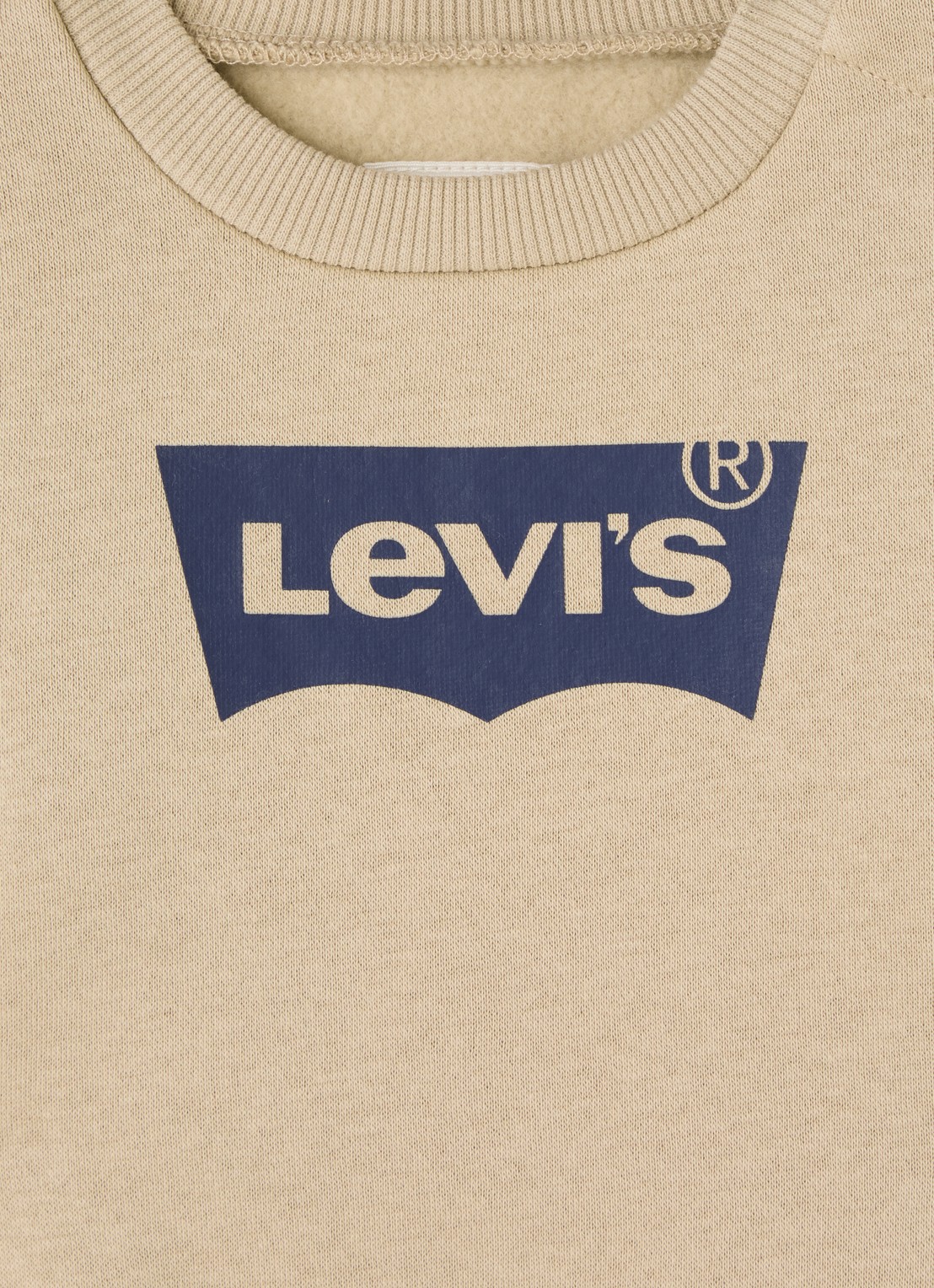 Levi's Sweater met logo - detail 3 beige