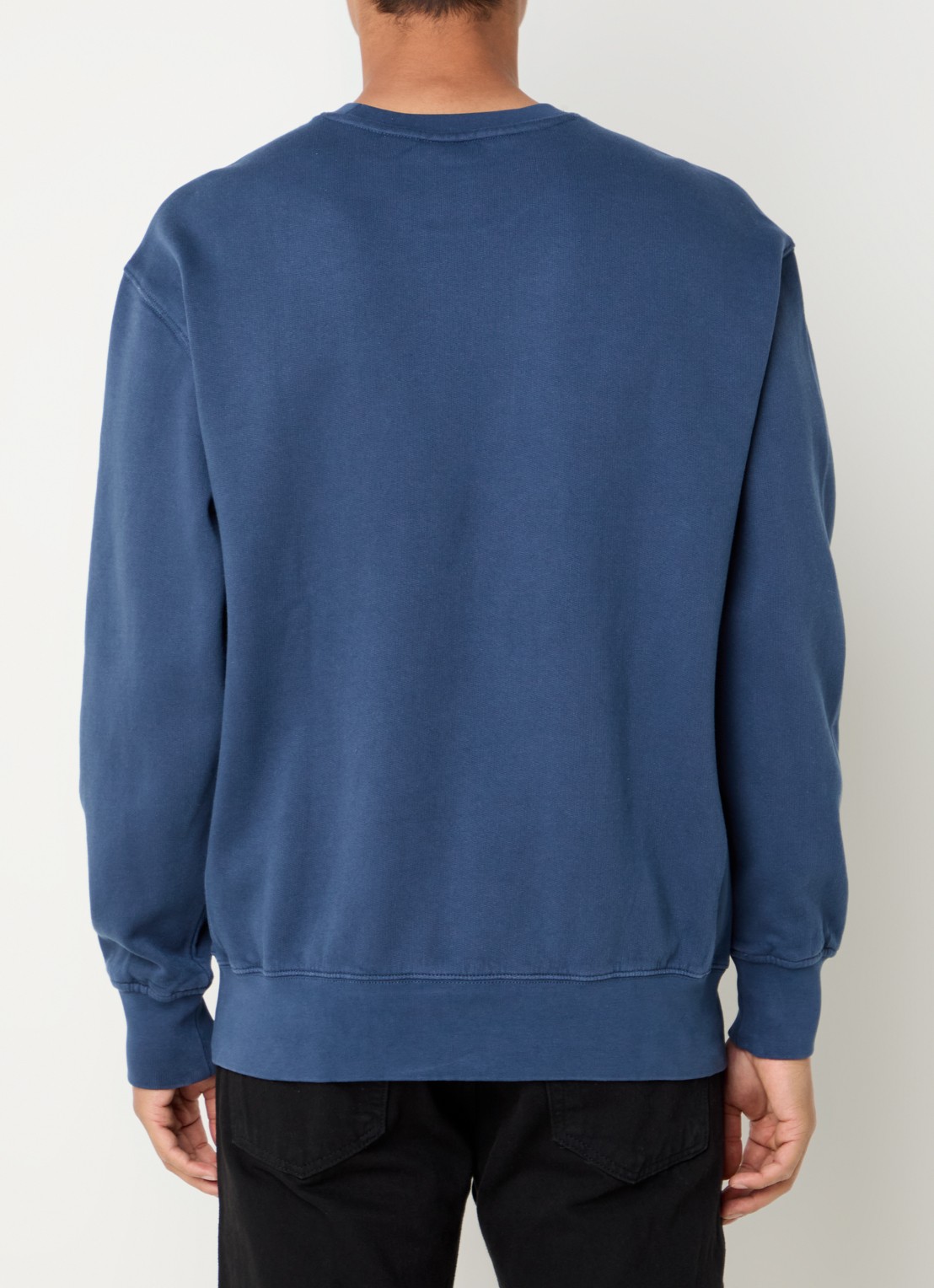 Levi's Sweater met logoborduring - achterkant 2 indigo