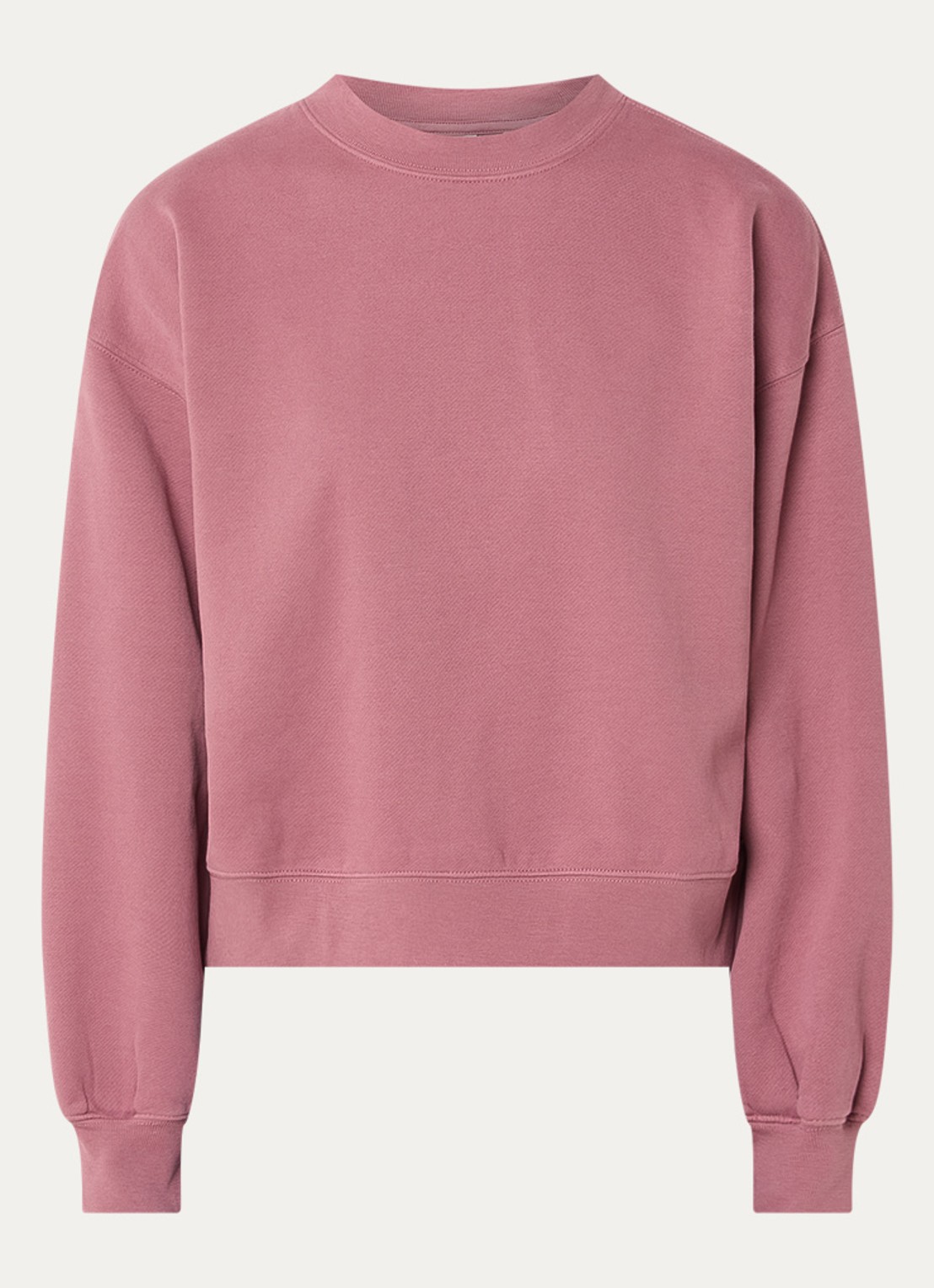 Levi's Sweater met ronde hals - voorkant steenrood
