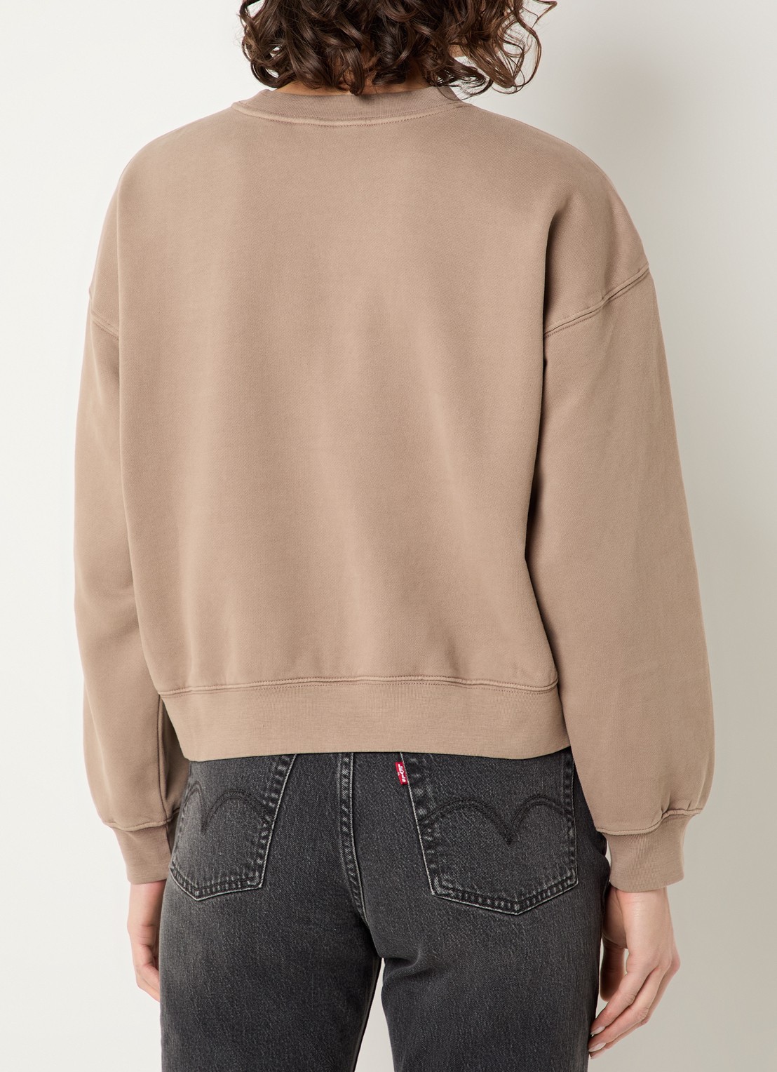 Levi's Sweater met stretch - achterkant 3 bruin
