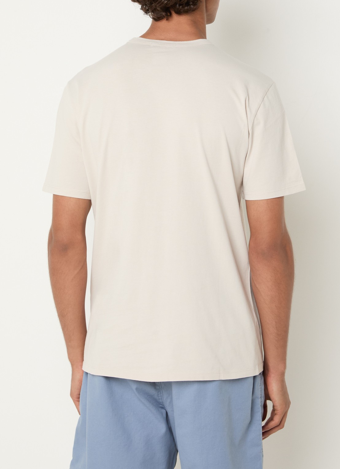 Levi's T-shirt met logo - achterkant 4 creme