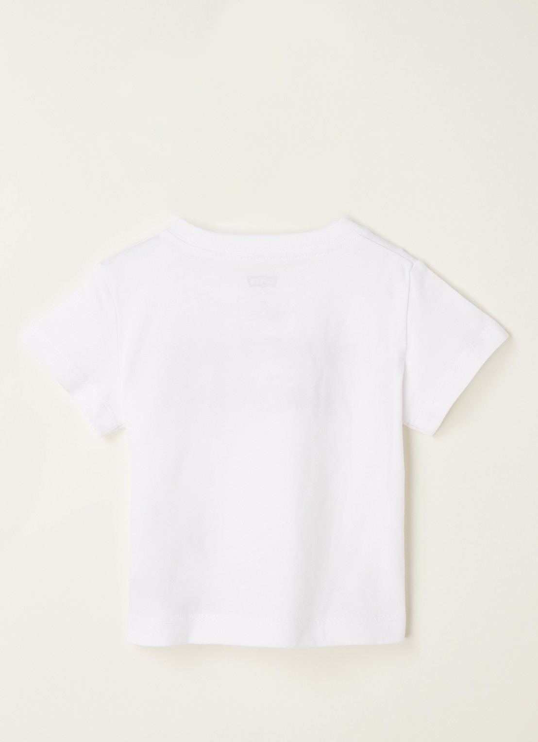 Levi's T-shirt met logoprint - achterkant 2 wit