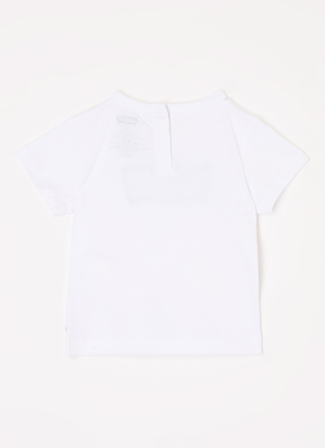 Levi's T-shirt met logoprint - voorkant 2 wit