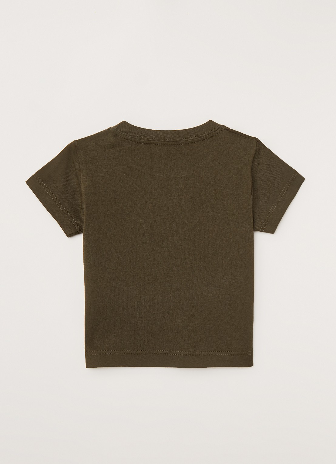 Levi's T-shirt met logoprint - detail 2 olijfgroen