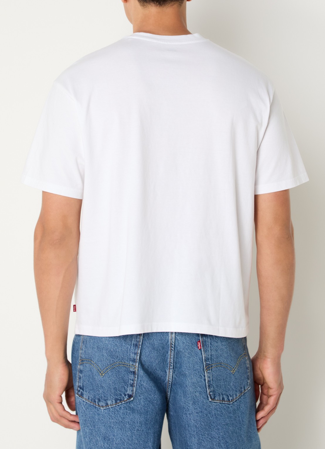 Levi's T-shirt met print - achterkant 3 wit