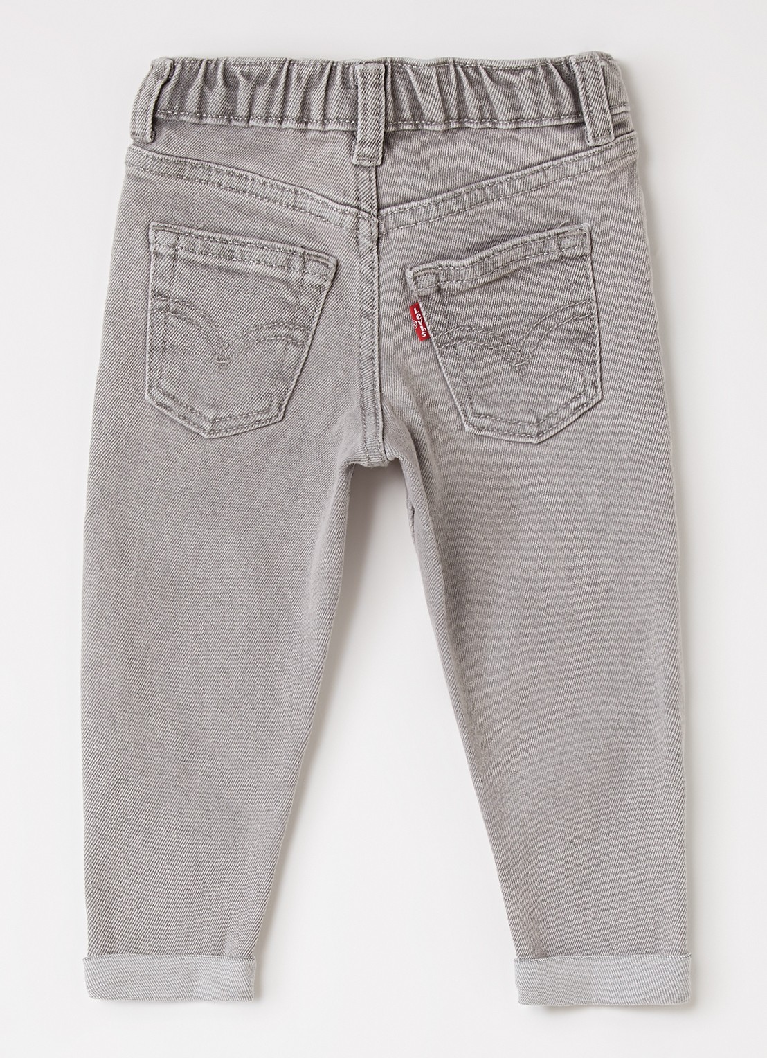 Levi's Tapered jeans met steekzakken - voorkant 2 grijs