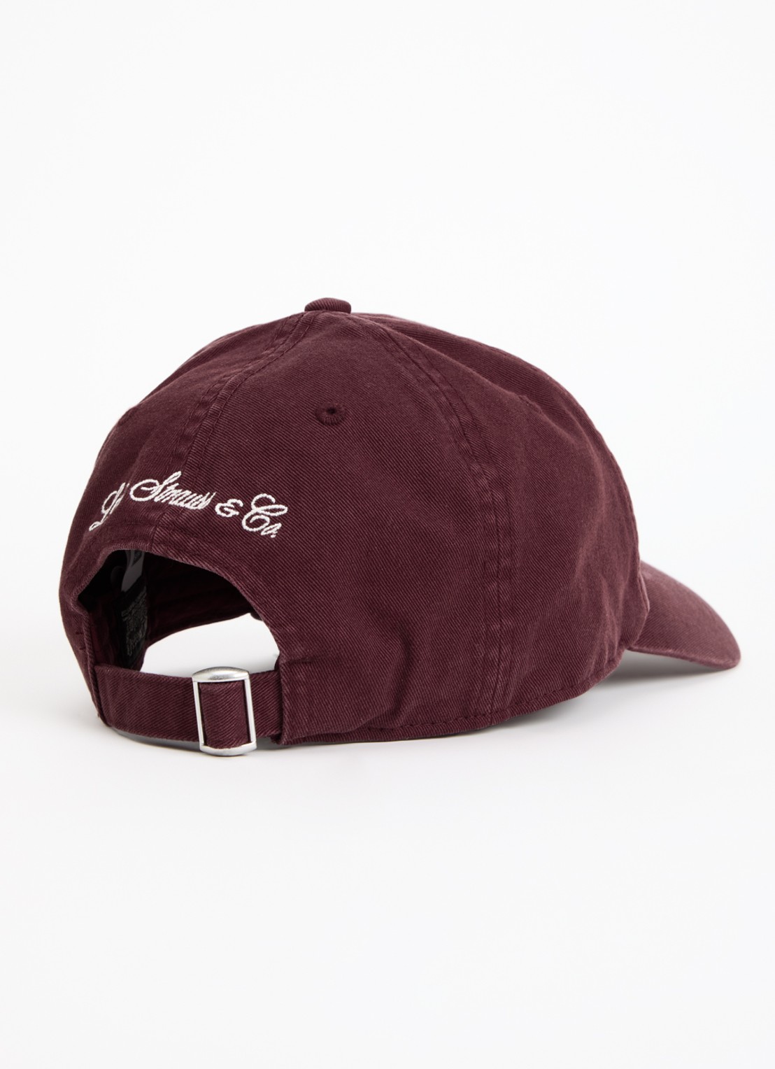 Levi's Varsity pet met logoborduring - detail bordeauxrood