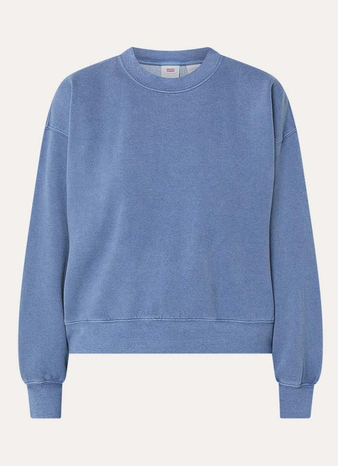 Levi's Vintage Boxy sweater met ronde hals - voorkant 3 blauw