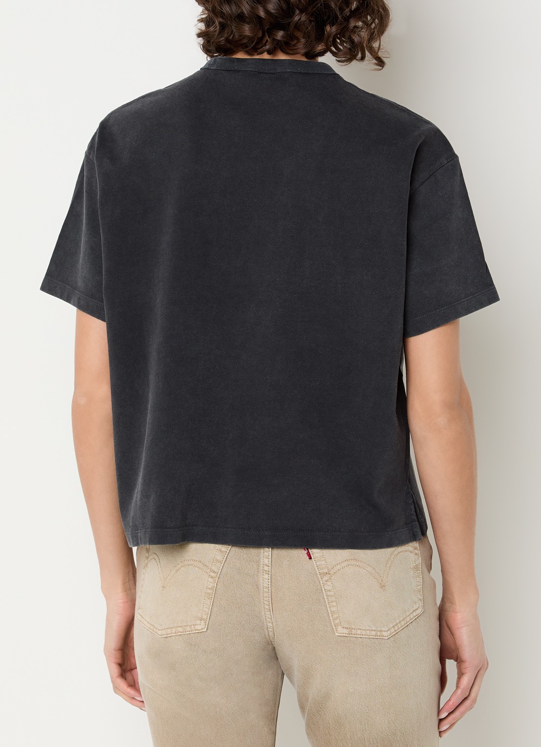 Levi's Vintage T-shirt met ronde hals - achterkant 4 antraciet