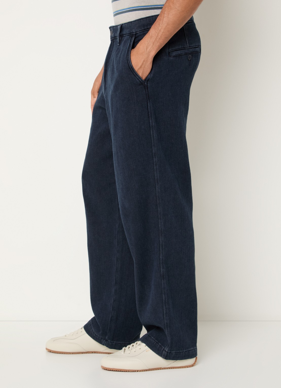Levi's Wide fit chino met steekzakken - detail 2 indigo