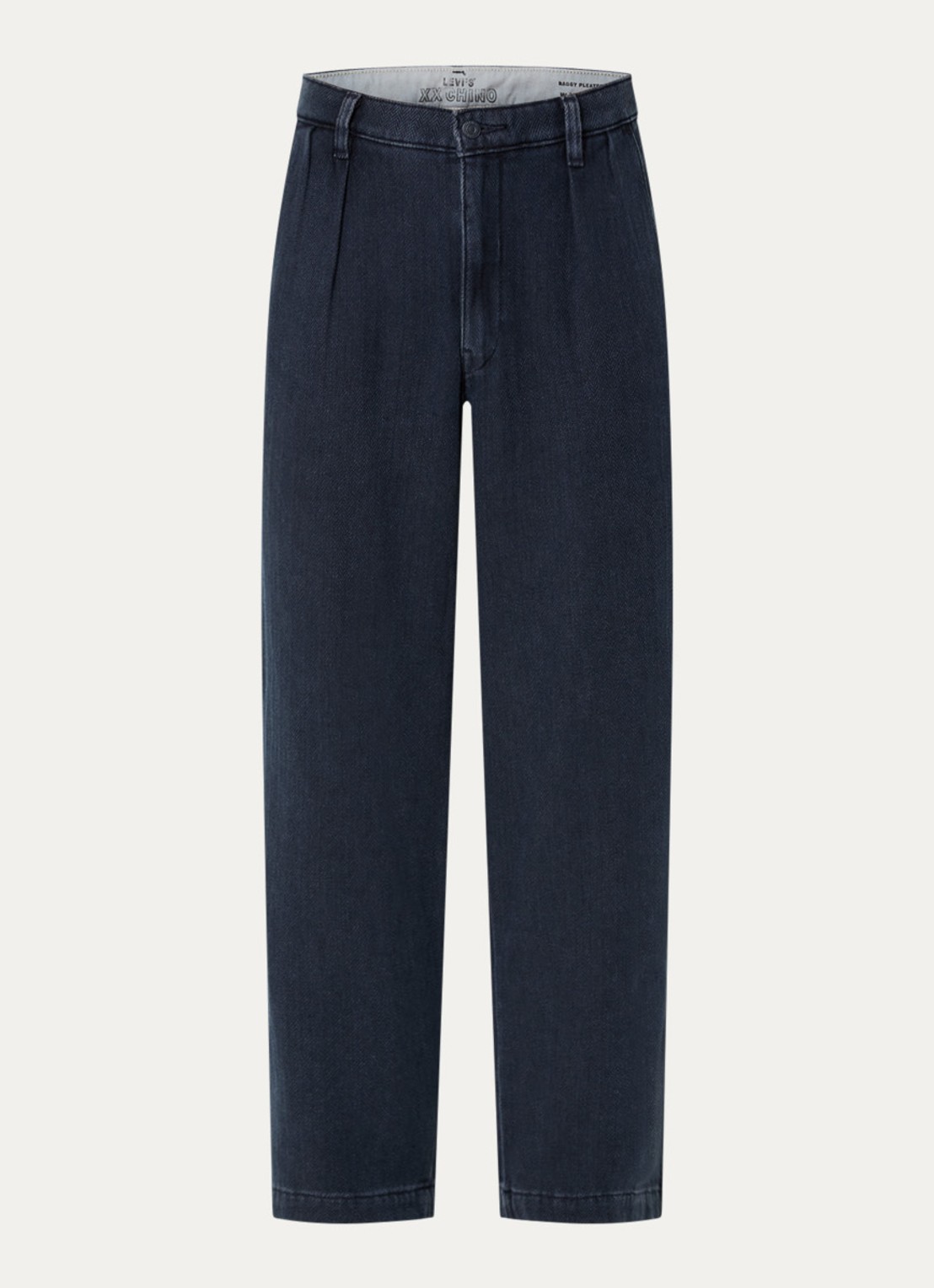 Levi's Wide fit chino met steekzakken - voorkant 4 indigo