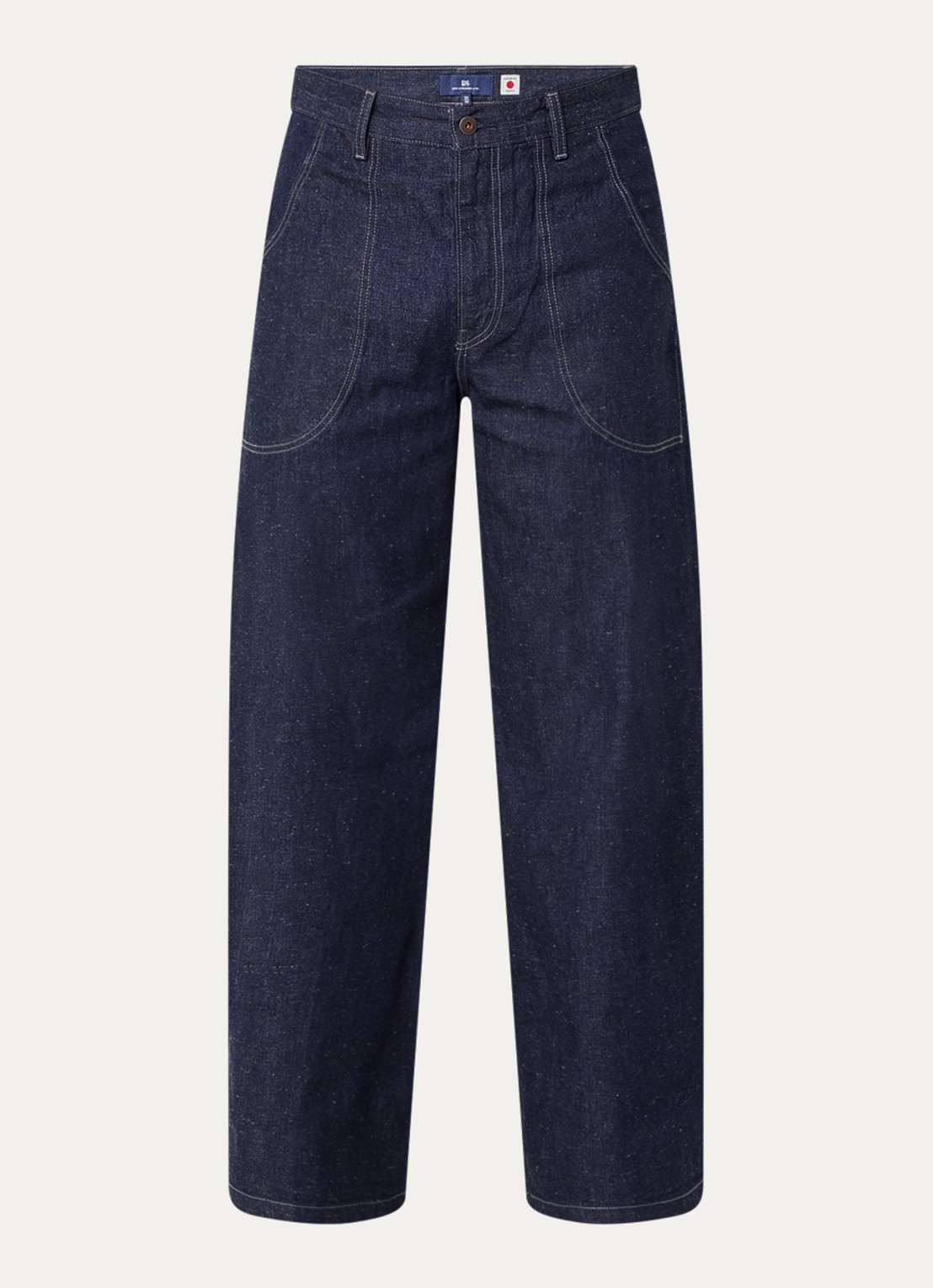 Levi's Wide leg jeans met donkere wassing - voorkant 2 indigo