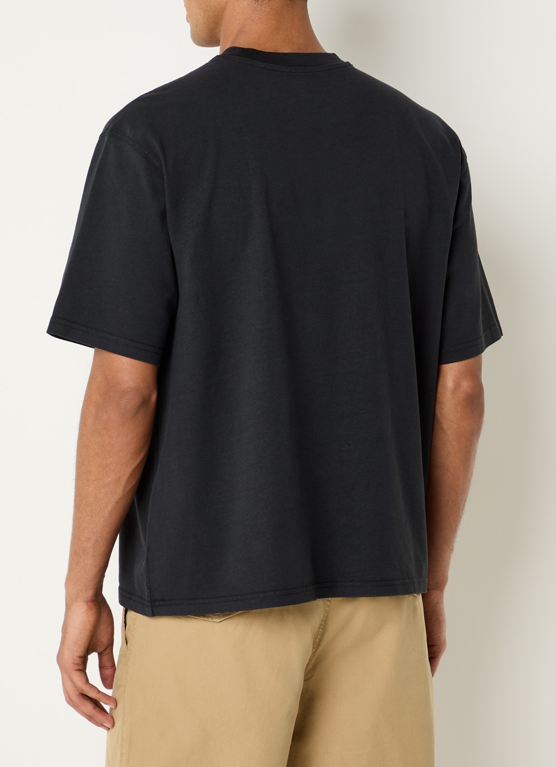 Levi's Workwear T-shirt met borstzak - achterkant 2 zwart