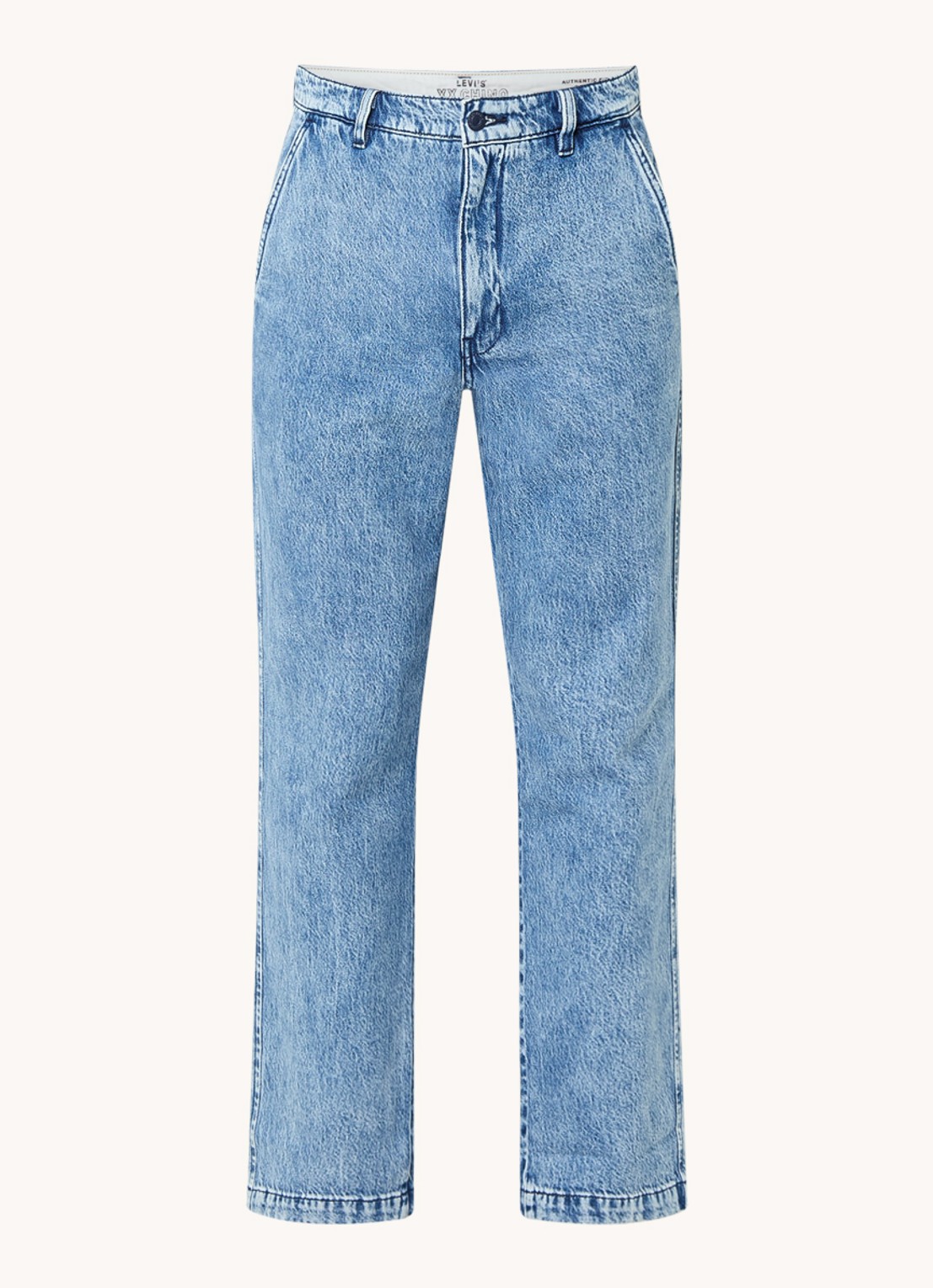 Levi's XX loose fit jeans met medium wassing - voorkant indigo