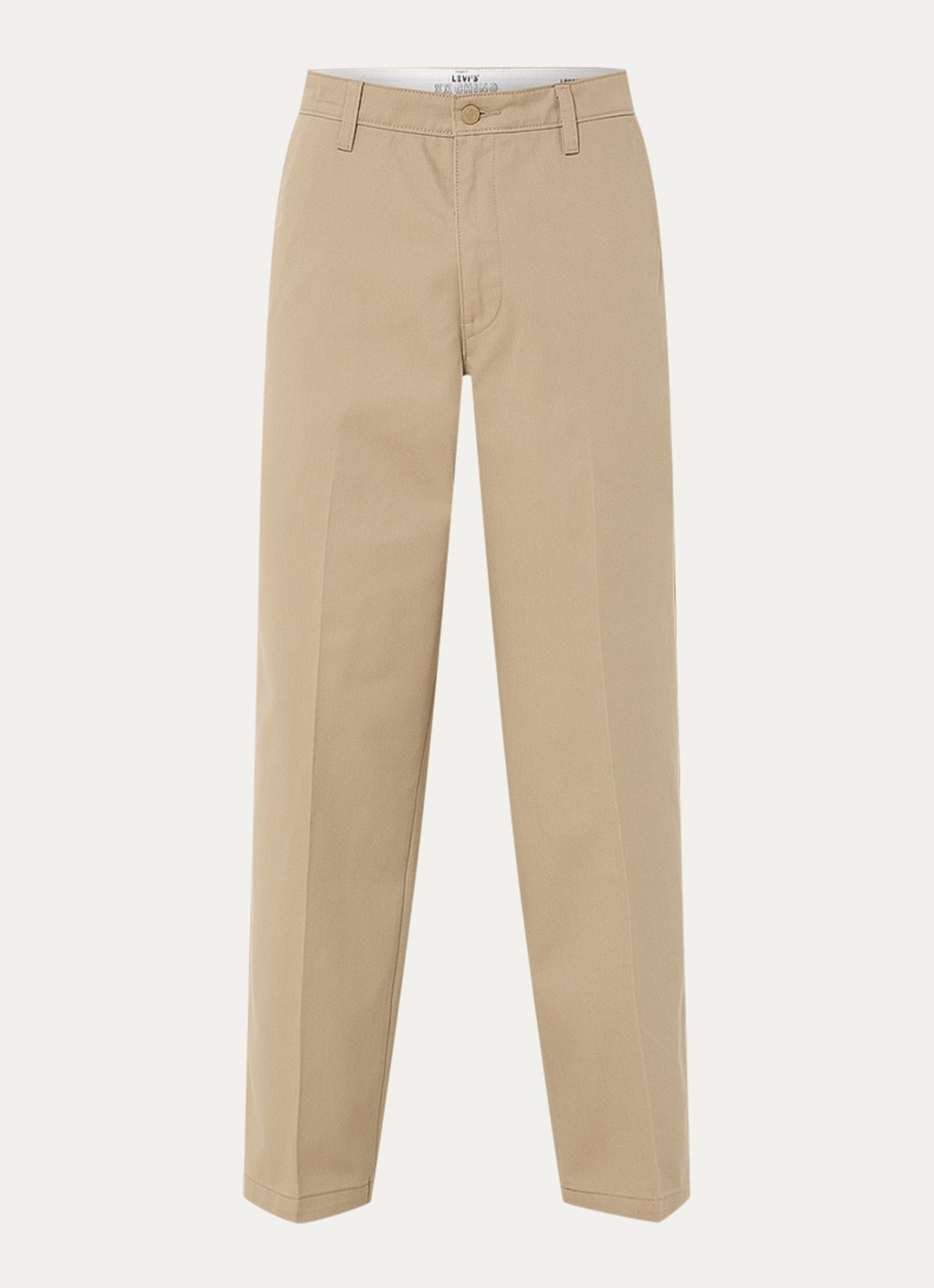 Levi's XX straight fit chino met steekzakken - voorkant 4 khaki