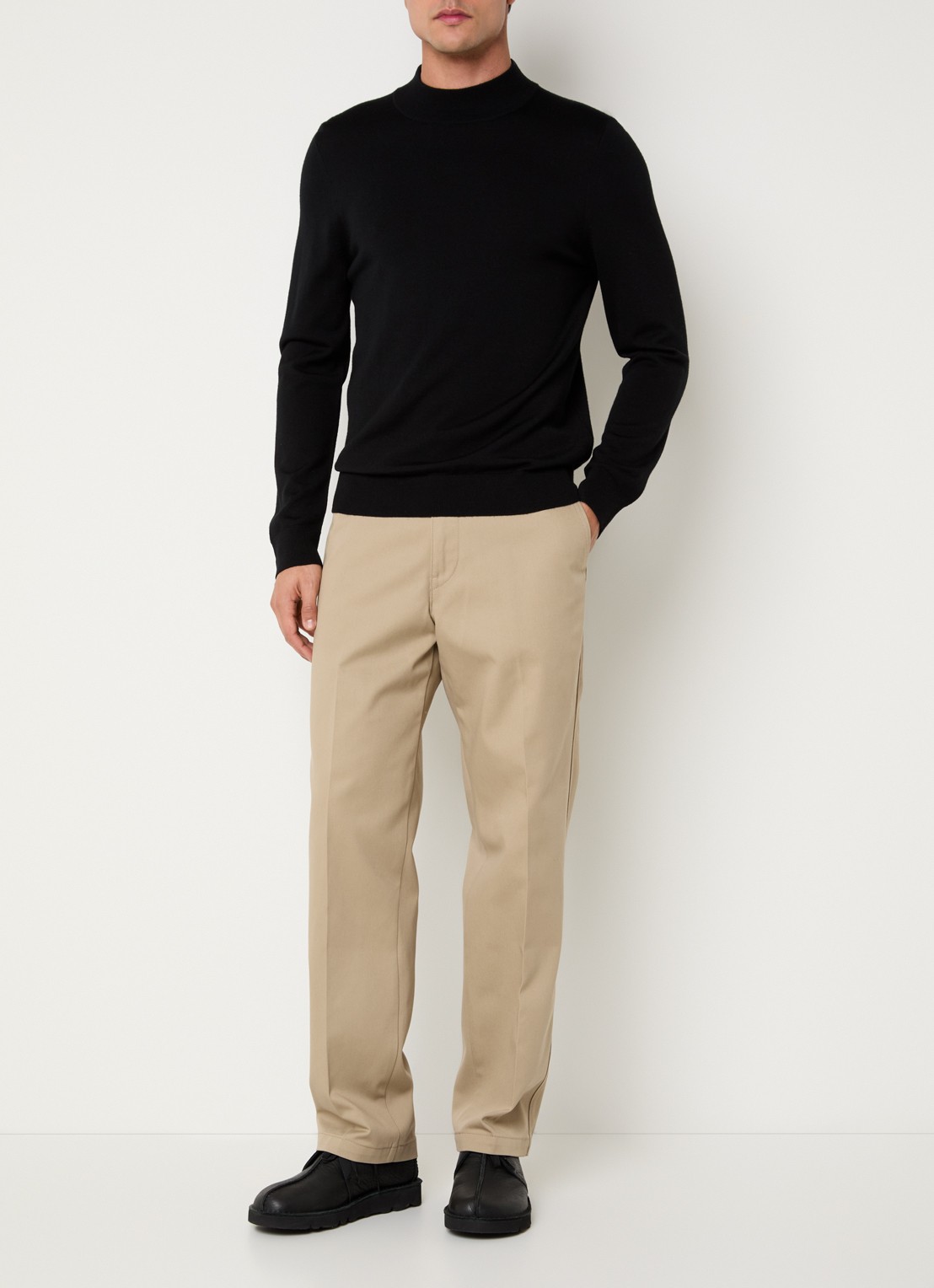 Levi's XX straight fit chino met steekzakken - voorkant 5 khaki
