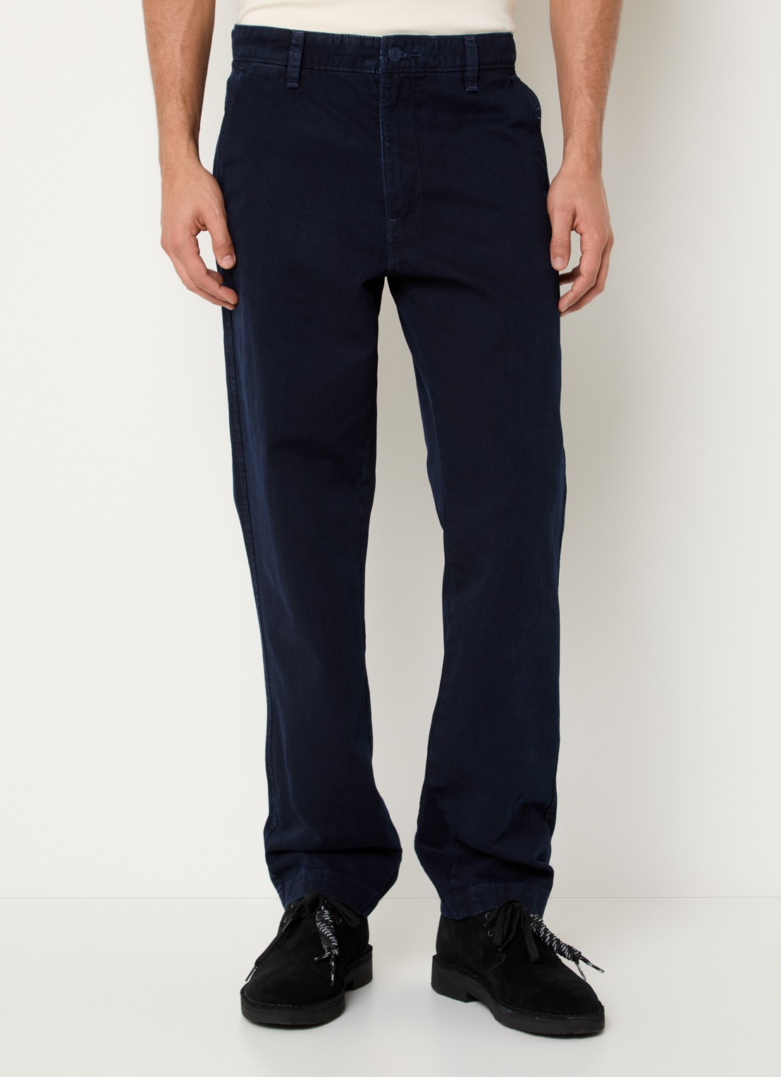 Levi's XX straight fit chino met steekzakken - detail 2 donkerblauw