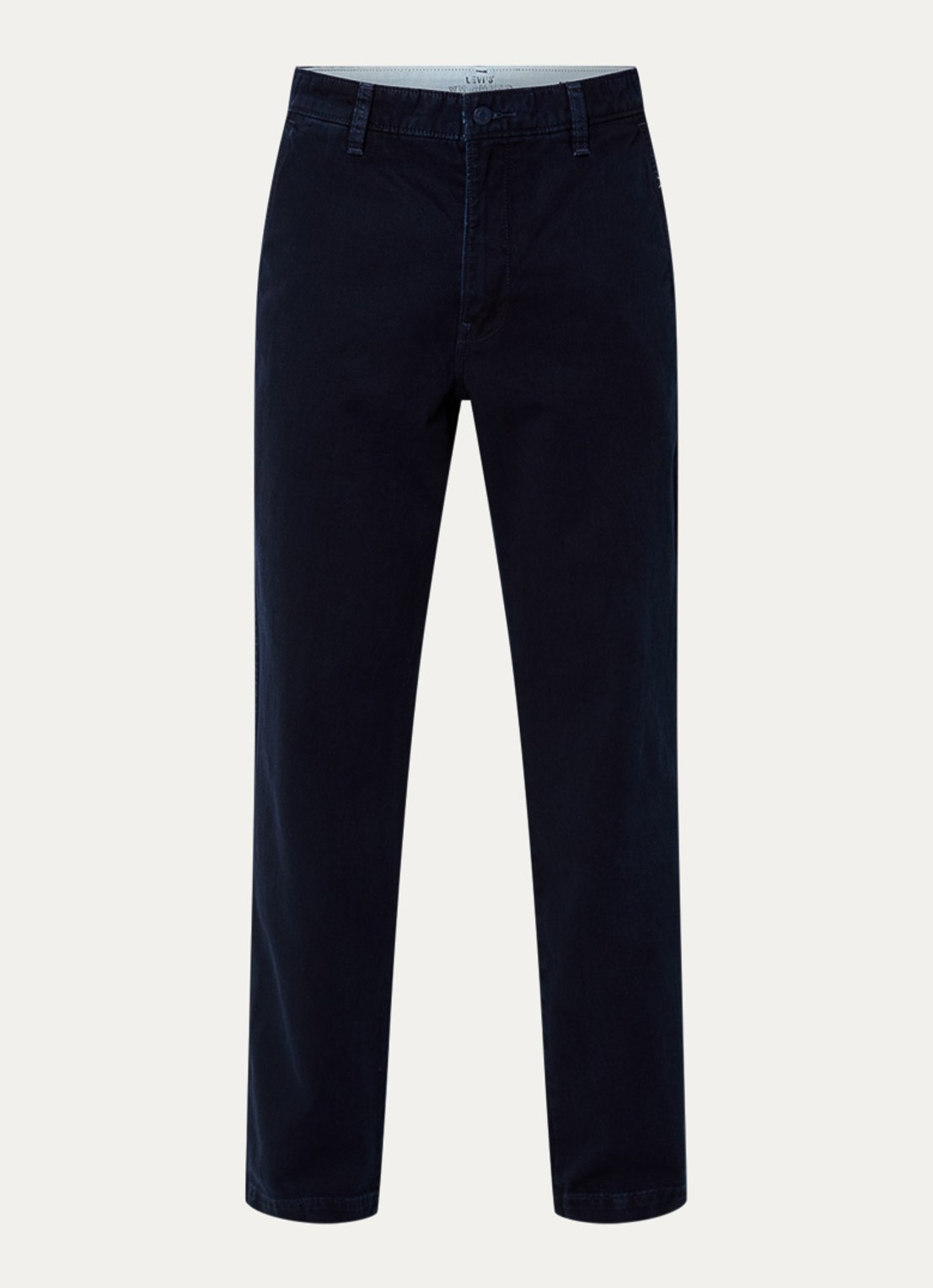 Levi's XX straight fit chino met steekzakken - voorkant 4 donkerblauw