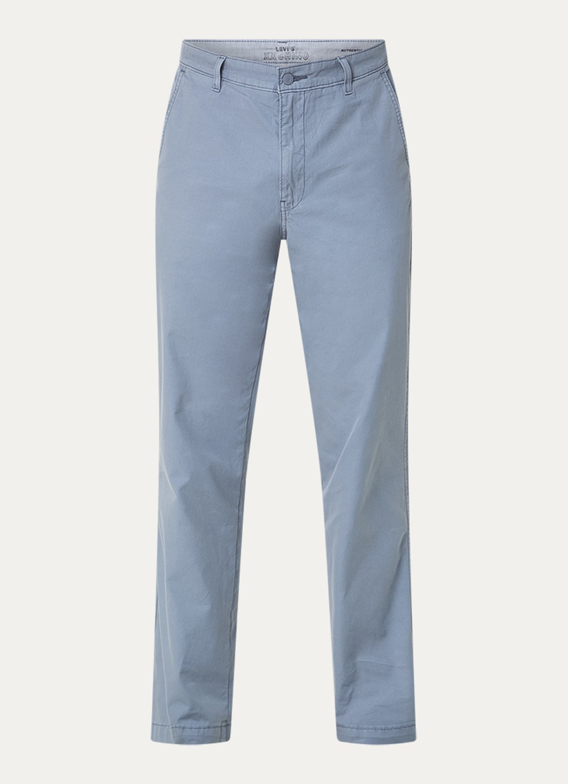Levi's XX straight fit chino met steekzakken - voorkant 4 blauwgrijs
