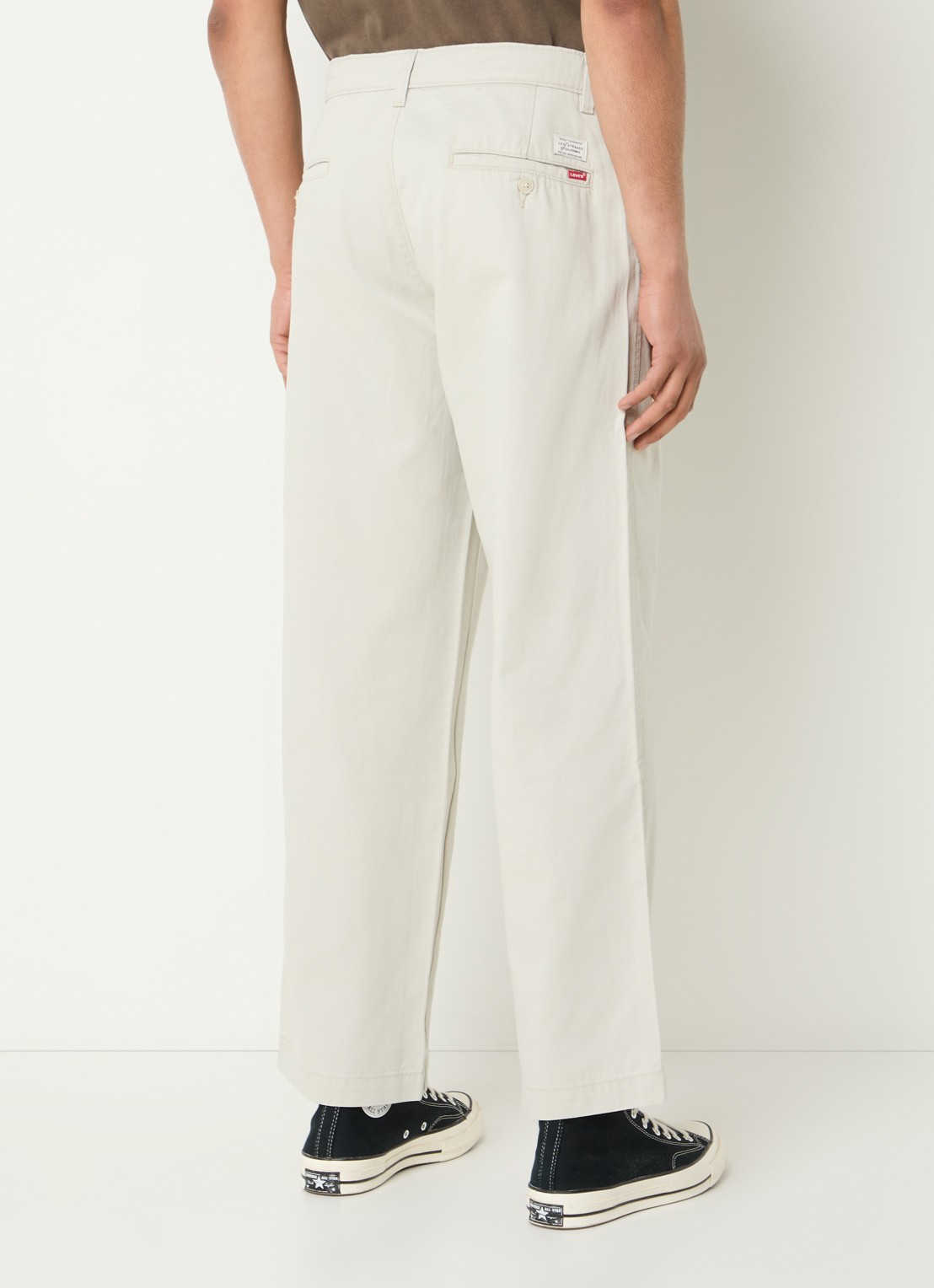 Levi's XX straight fit chino met steekzakken - achterkant 5 beige