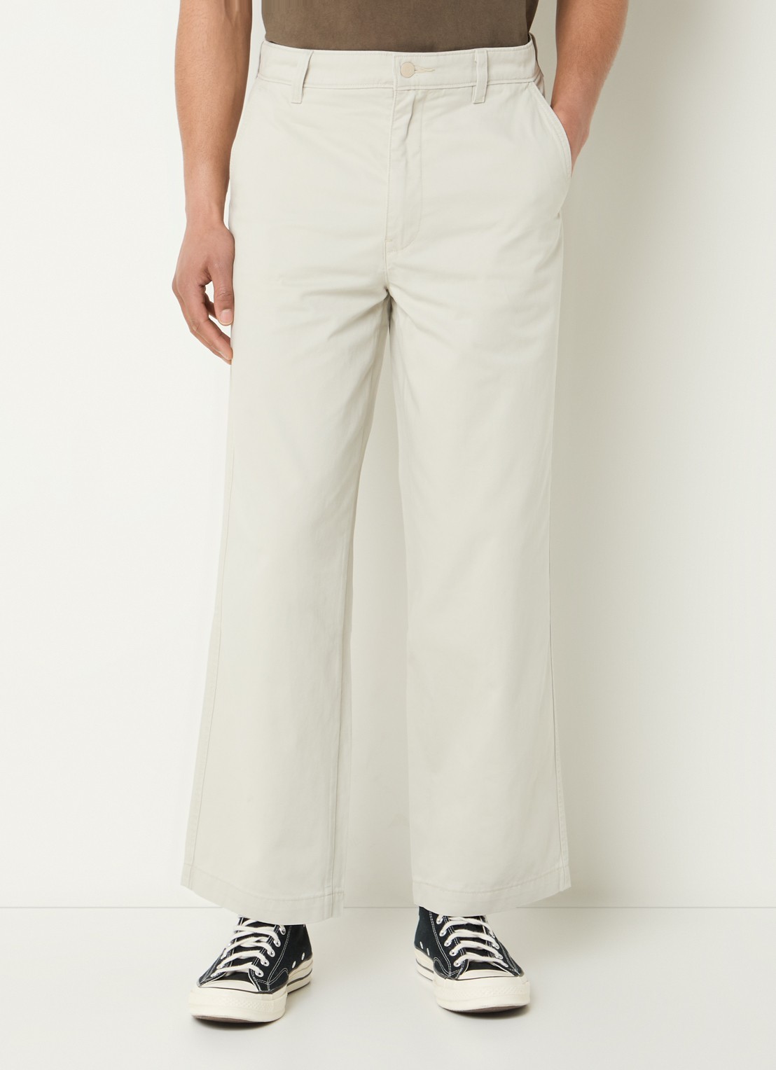 Levi's XX straight fit chino met steekzakken - detail 3 beige