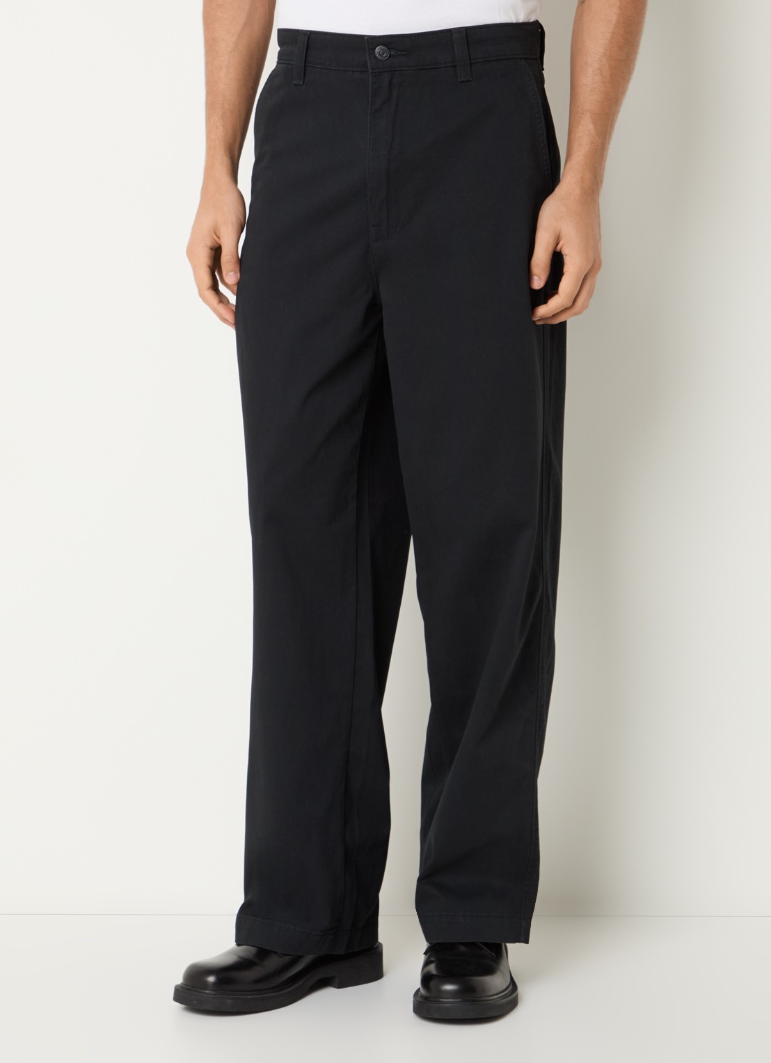 Levi's XX straight fit chino met steekzakken - detail 3 zwart