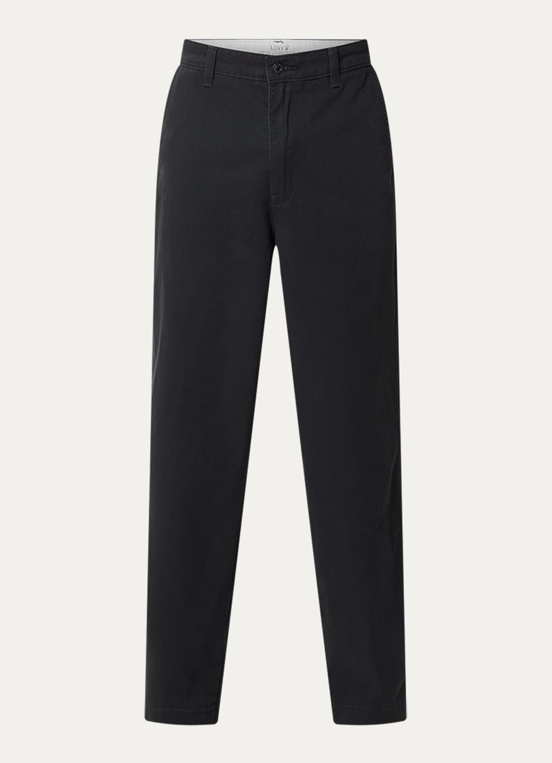 Levi's XX straight fit chino met steekzakken - voorkant zwart