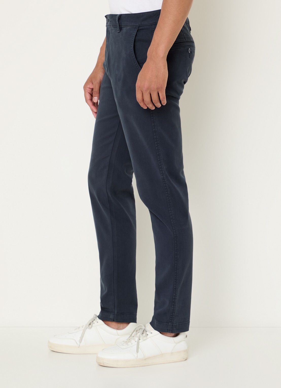 Levi's XX tapered fit chino met steekzakken - detail 5 donkerblauw