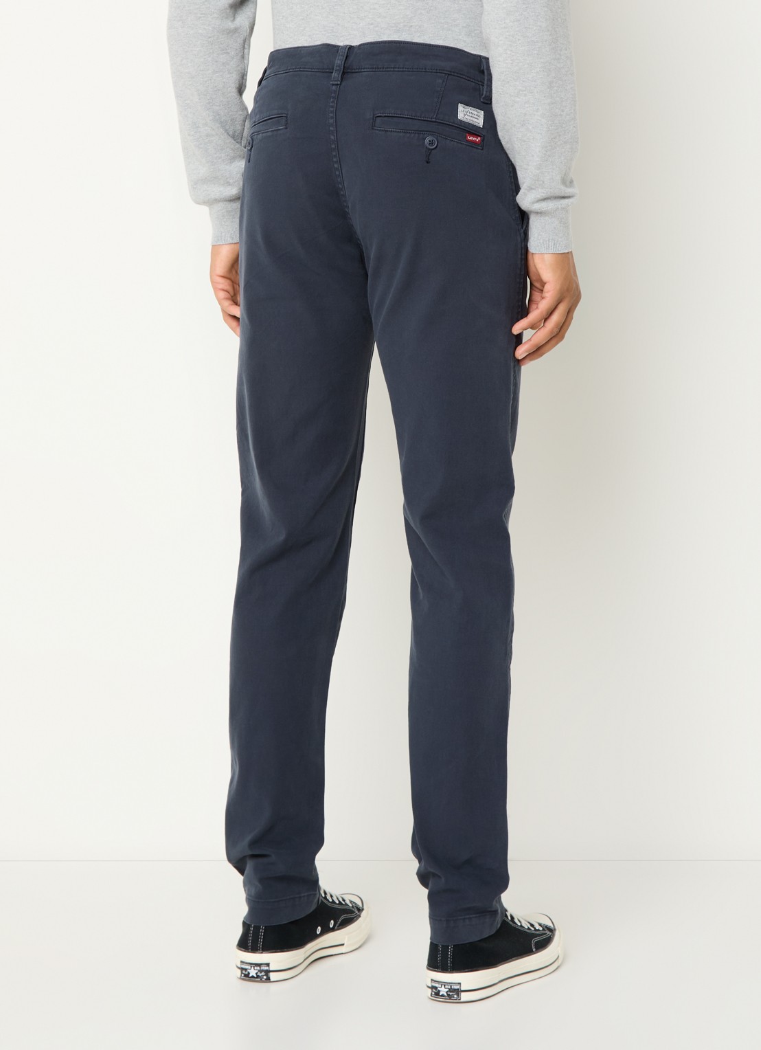 Levi's XX tapered fit chino met steekzakken - achterkant 9 donkerblauw