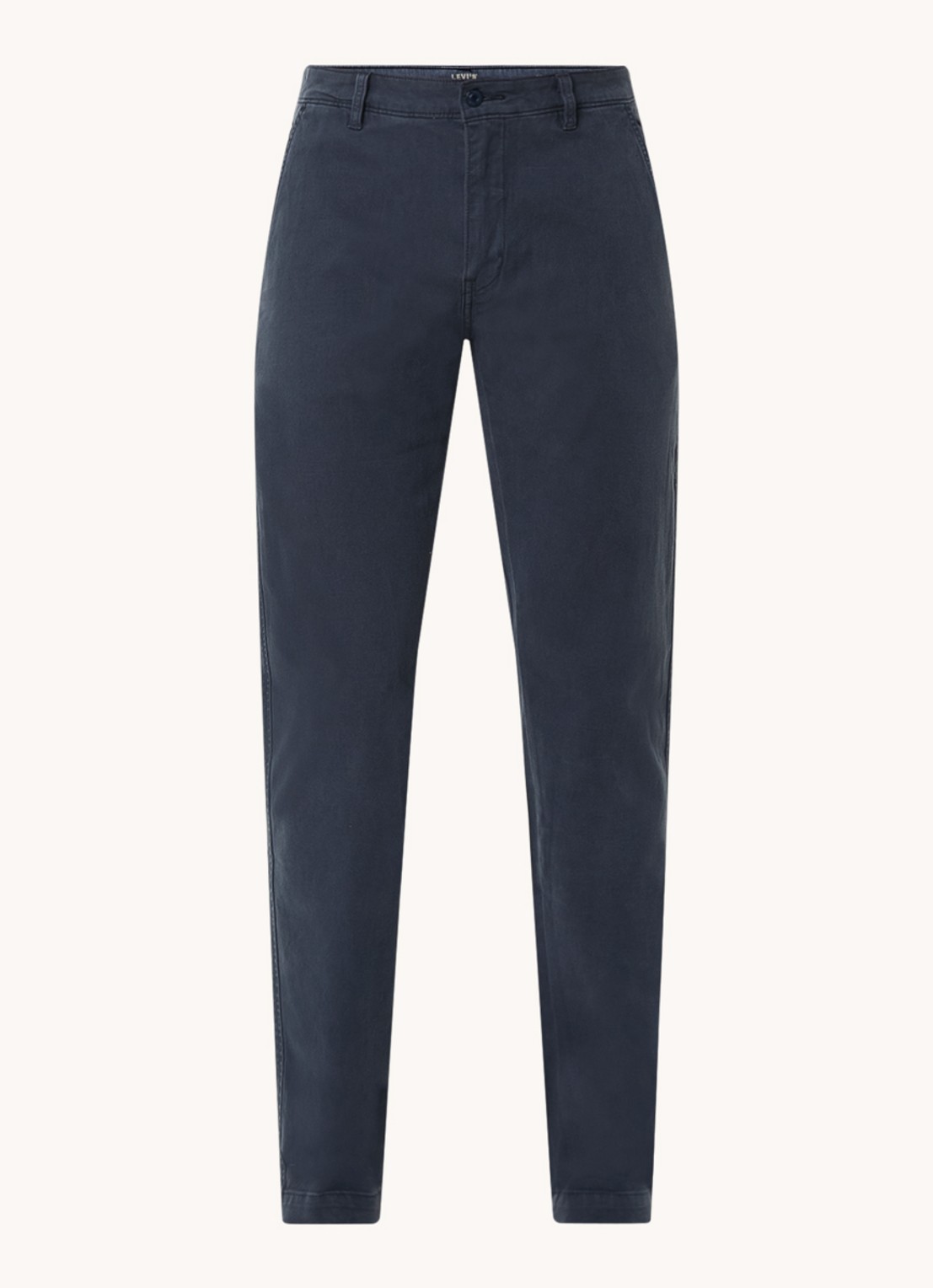 Levi's XX tapered fit chino met steekzakken - voorkant 3 donkerblauw