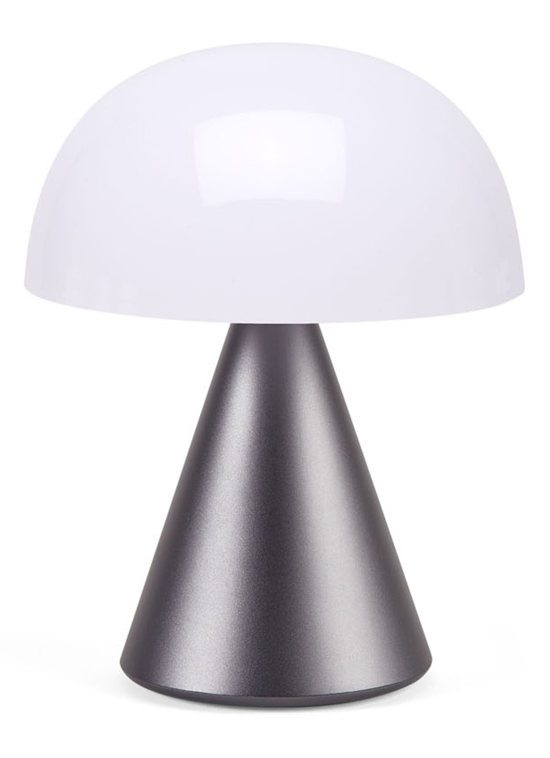 Lexon Mina Large tafellamp 17 x Ø14 cm - voorkant metallic