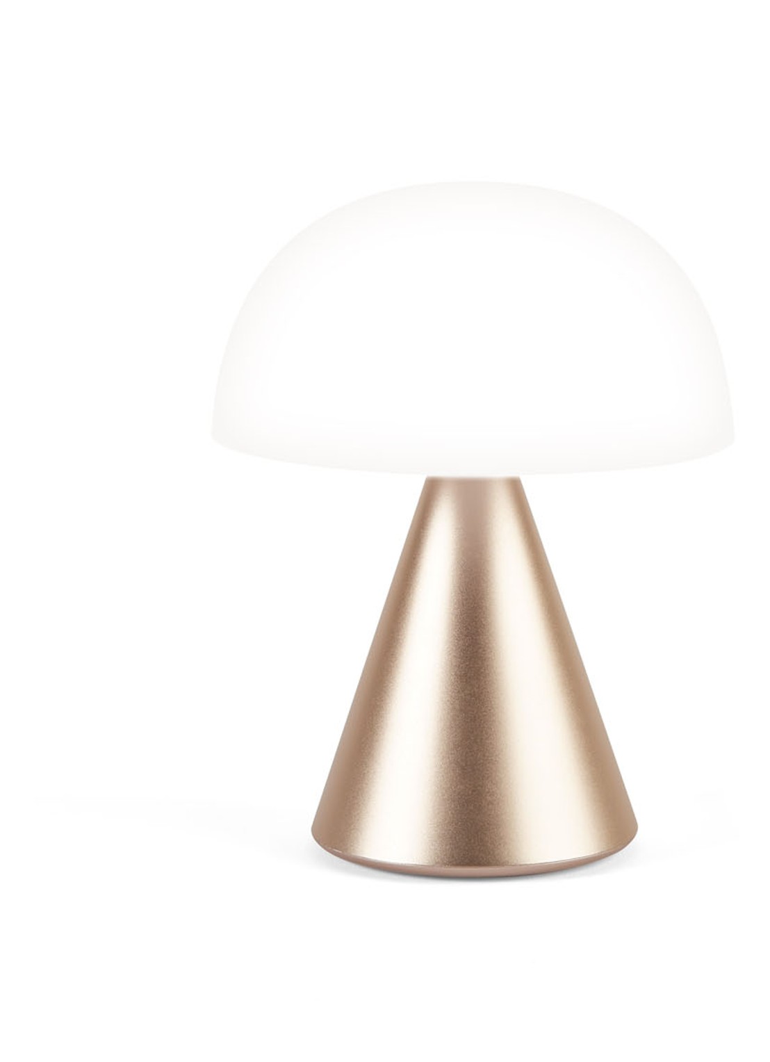 Lexon Mina Large tafellamp 17 x Ø14 cm - detail goud