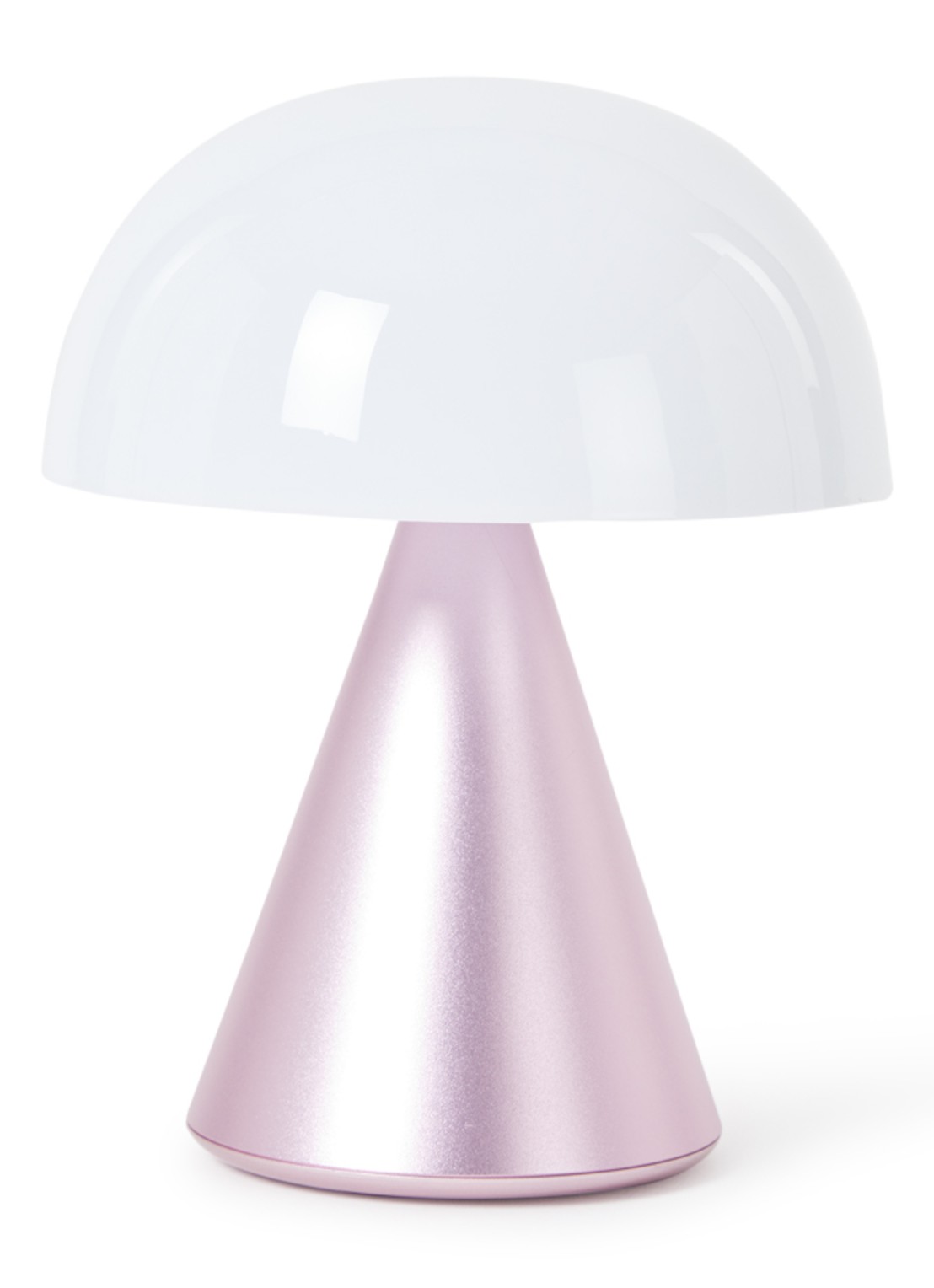 Lexon Mina Large tafellamp 17 x Ø14 cm - voorkant lichtroze