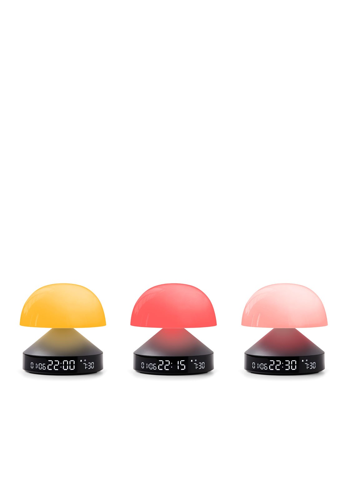 Lexon Mina Sunrise digitale wekker 11 cm - detail 6 antraciet