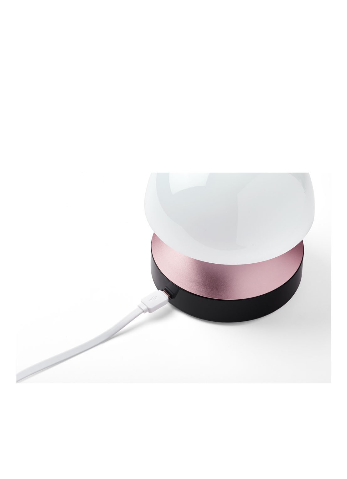 Lexon Mina Sunrise digitale wekker 11 cm - detail 6 roze