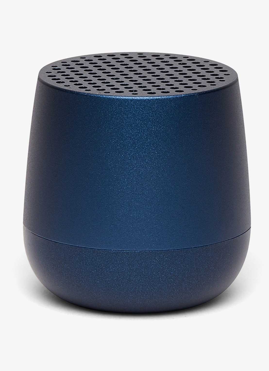 Lexon Mino+ draadloze bluetooth speaker - voorkant donkerblauw