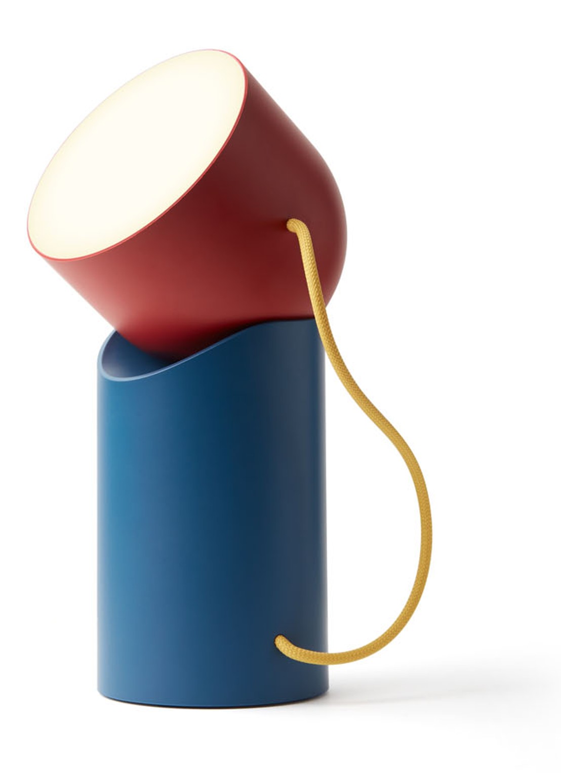 Lexon Orbe draadloze tafellamp  Ø9,5 cm - voorkant multicolor