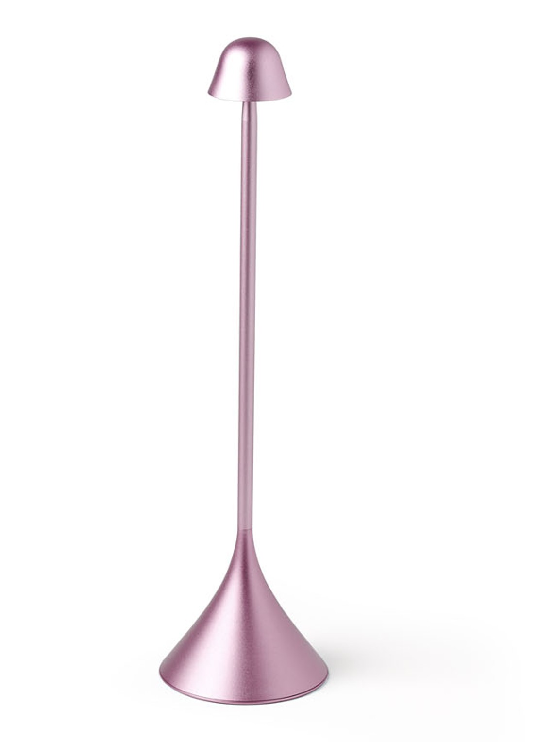 Lexon Steli Bell draadloze tafellamp 28,6 cm x Ø7,7 cm - voorkant roze