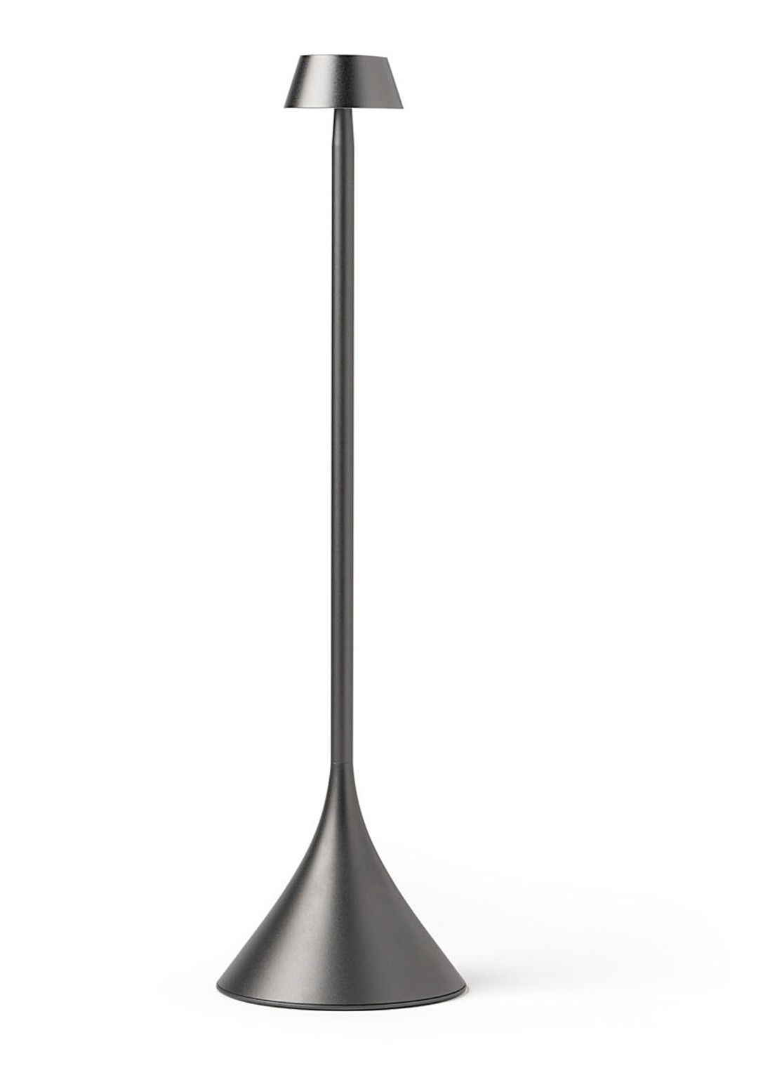 Lexon Steli Shade draadloze tafellamp 28,6 cm x Ø7,7 cm - detail 3 donkergrijs