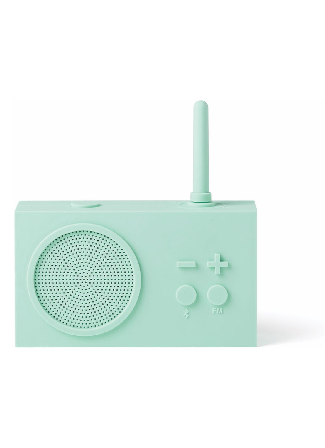 Lexon Tykho 3 waterproof radio & bluetooth speaker - voorkant 5 turquoise
