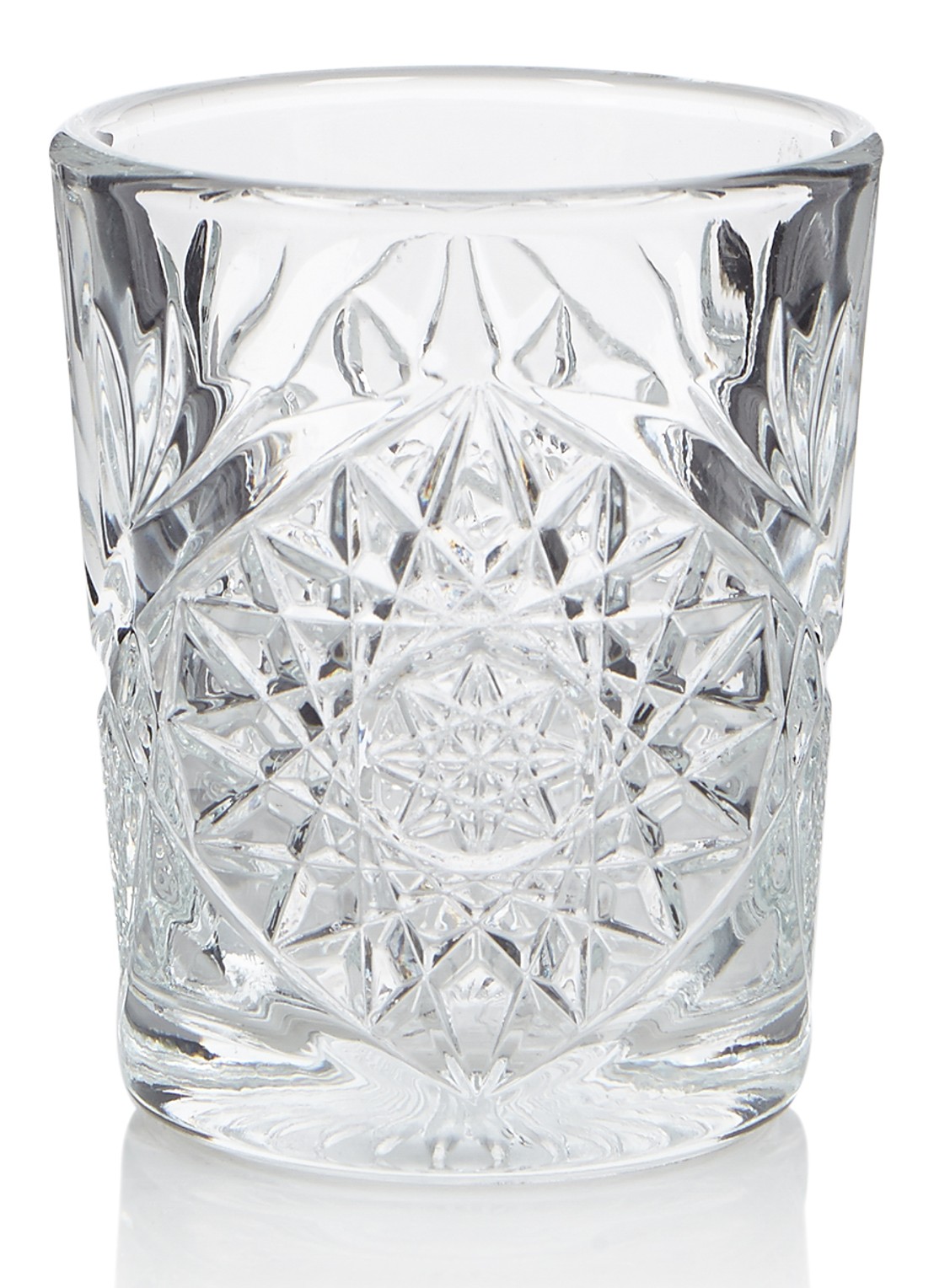 Libbey Hobstar shotglas 6 cl - voorkant transparant