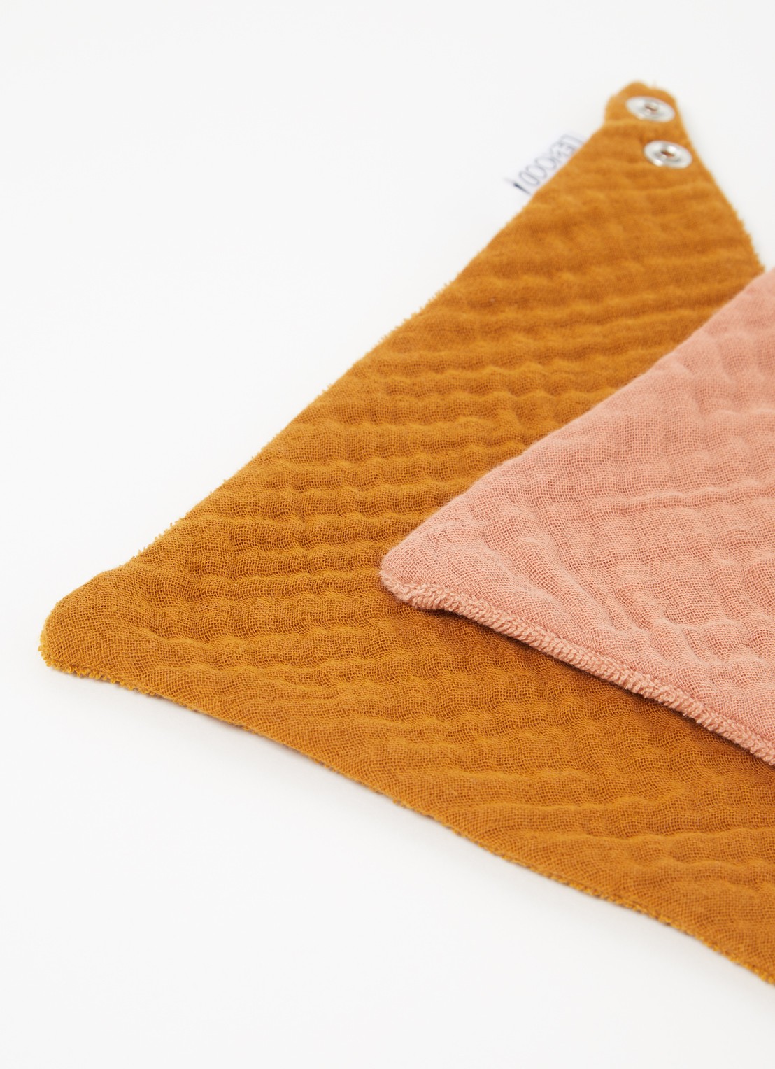 Liewood Andrea slab van  katoen set van 2 - detail oudroze