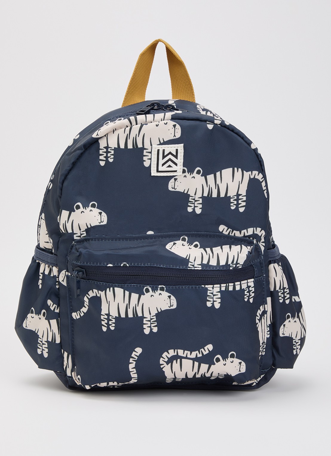 Liewood Andreas rugzak met print - voorkant donkerblauw