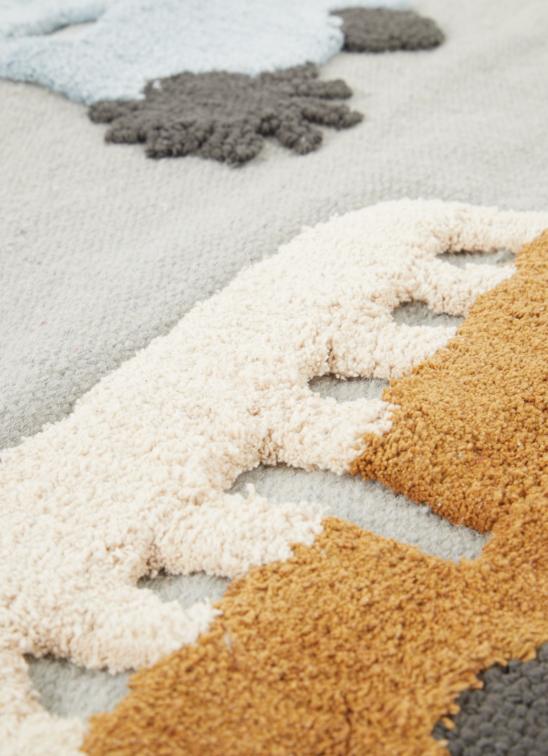Liewood Bent Vehicles S vloerkleed 80 x 120 cm - voorkant 2 multicolor