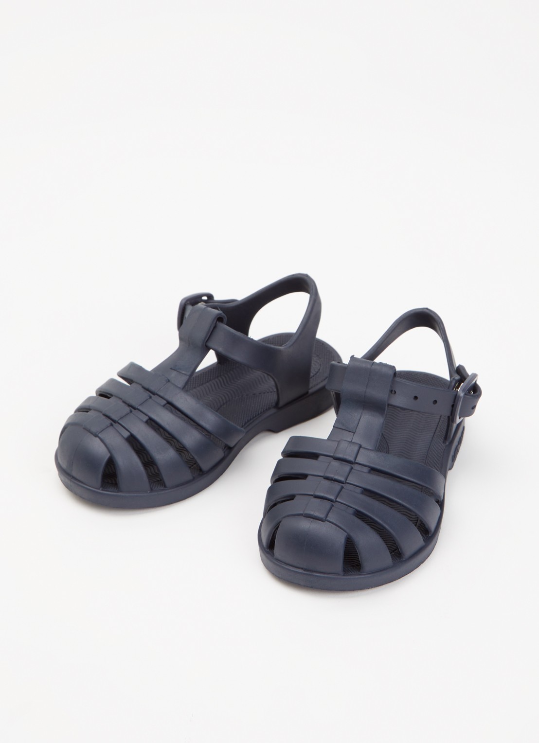 Liewood Bre sandaal van rubber - voorkant 2 donkerblauw