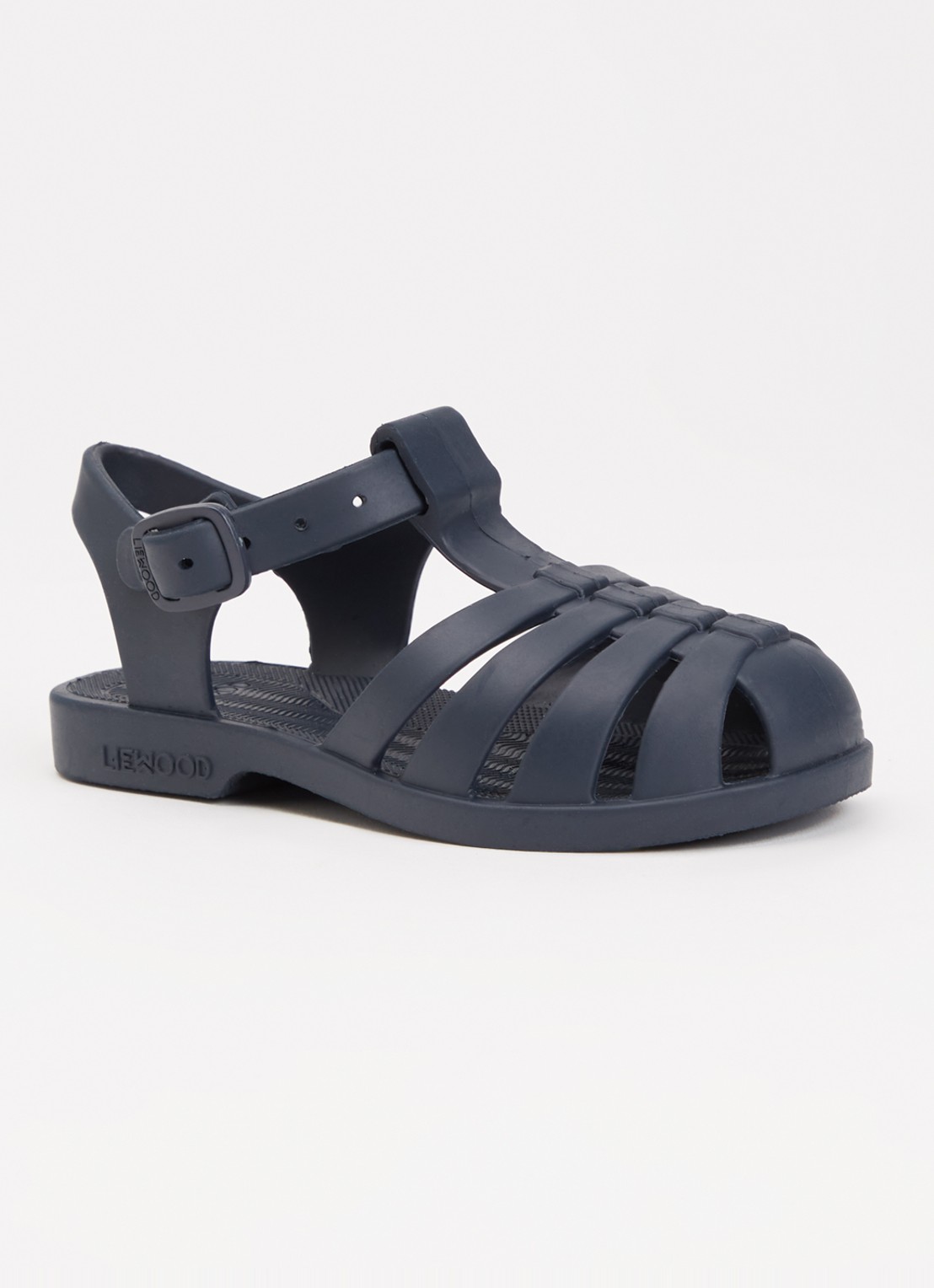 Liewood Bre sandaal van rubber - voorkant 3 donkerblauw