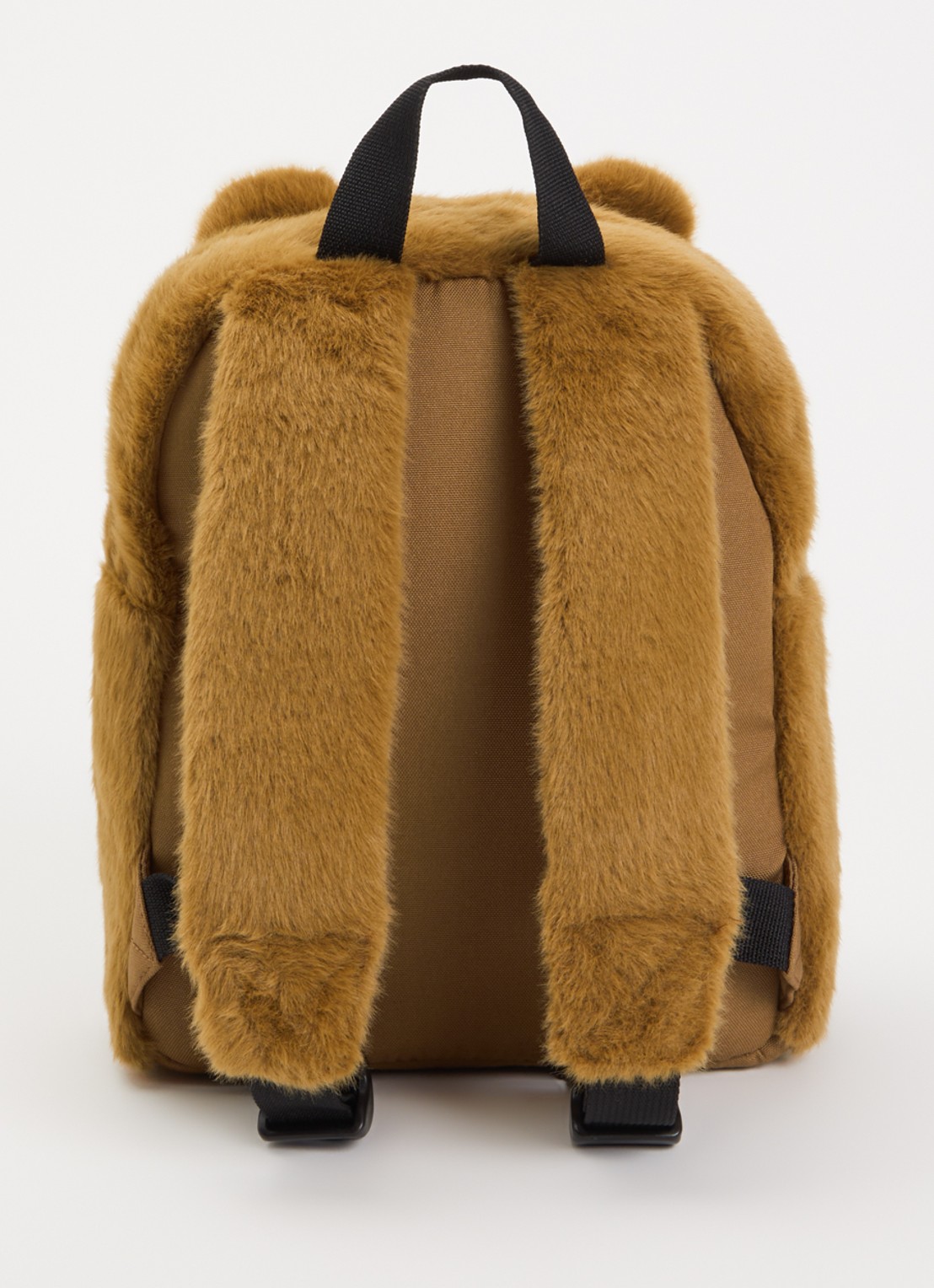 Liewood Denise Tiger Plush rugzak - achterkant 3 cognac