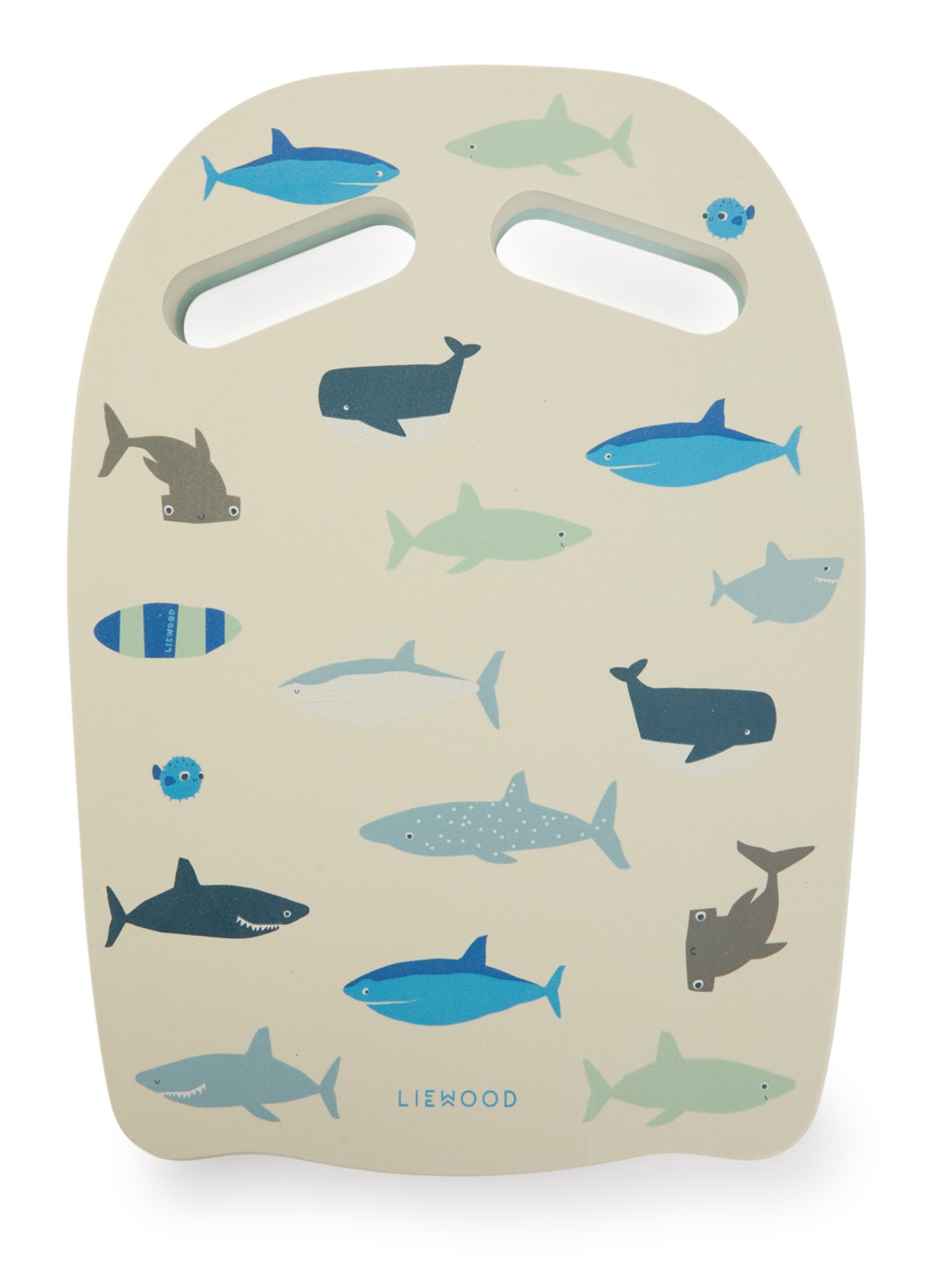 Liewood Hayden zwemplank 39 x 28 cm - voorkant blauw