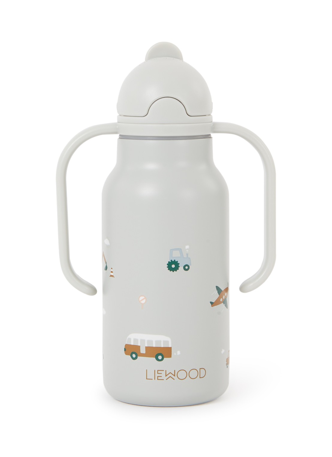 Liewood Kimmie drinkfles 25 cl - voorkant lichtgrijs