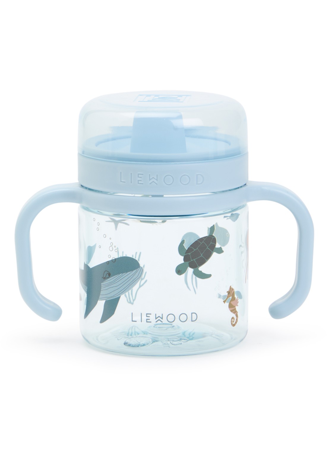 Liewood Kylo kinderbeker 28 cl - voorkant staalblauw